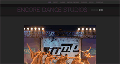 Desktop Screenshot of encoredancestudios.com