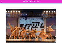 Tablet Screenshot of encoredancestudios.com